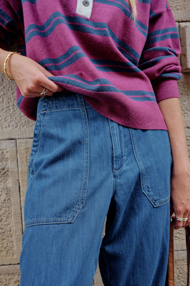 Weekender Pant, DEEP INDIGO