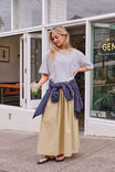 Florence Maxi Skirt, BURNT BUTTER - example image 6