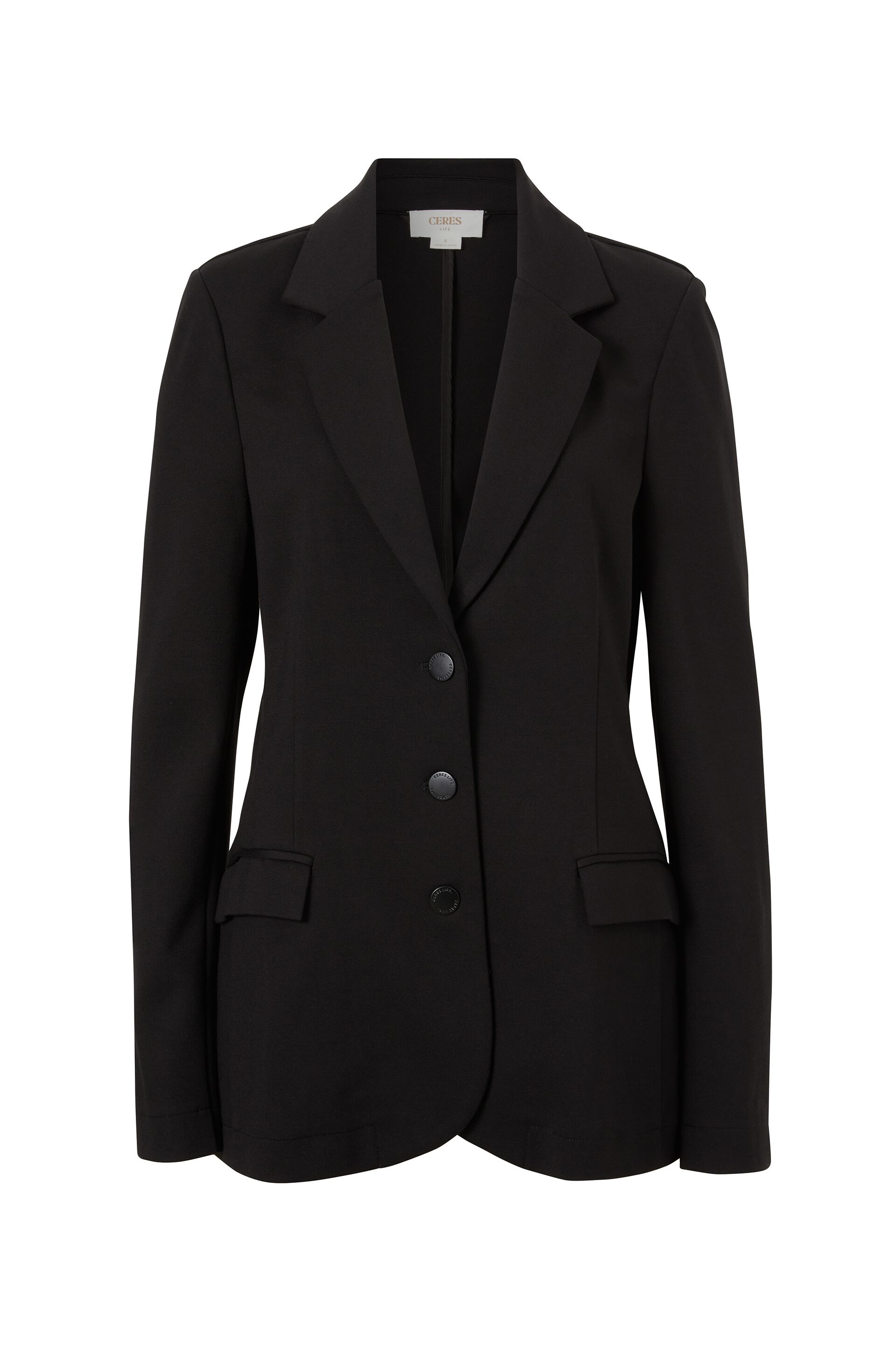 Ladies long cheap line blazer