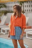 Peta Oversized Shirt, FLAME VACAY - alternate image 6