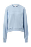 Seamed Fleece Top, CHALK BLUE - alternate image 2
