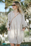FIG GREEN WHITE GINGHAM