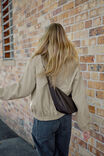 Annie Bomber Jacket, ASH GREEN - alternate image 5