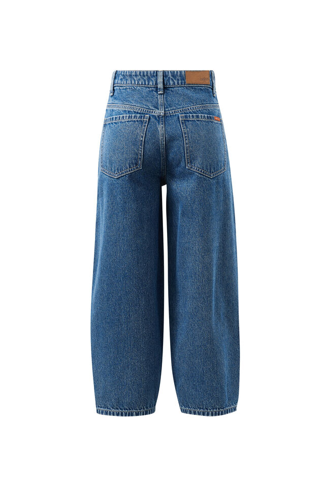 Maggie Tapered Barrel Jean, FRESH INDIGO