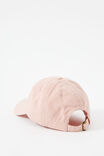 Pip Everyday Cap, CHALK PINK/RED MONOGRAM EMBROIDERY - example image 3