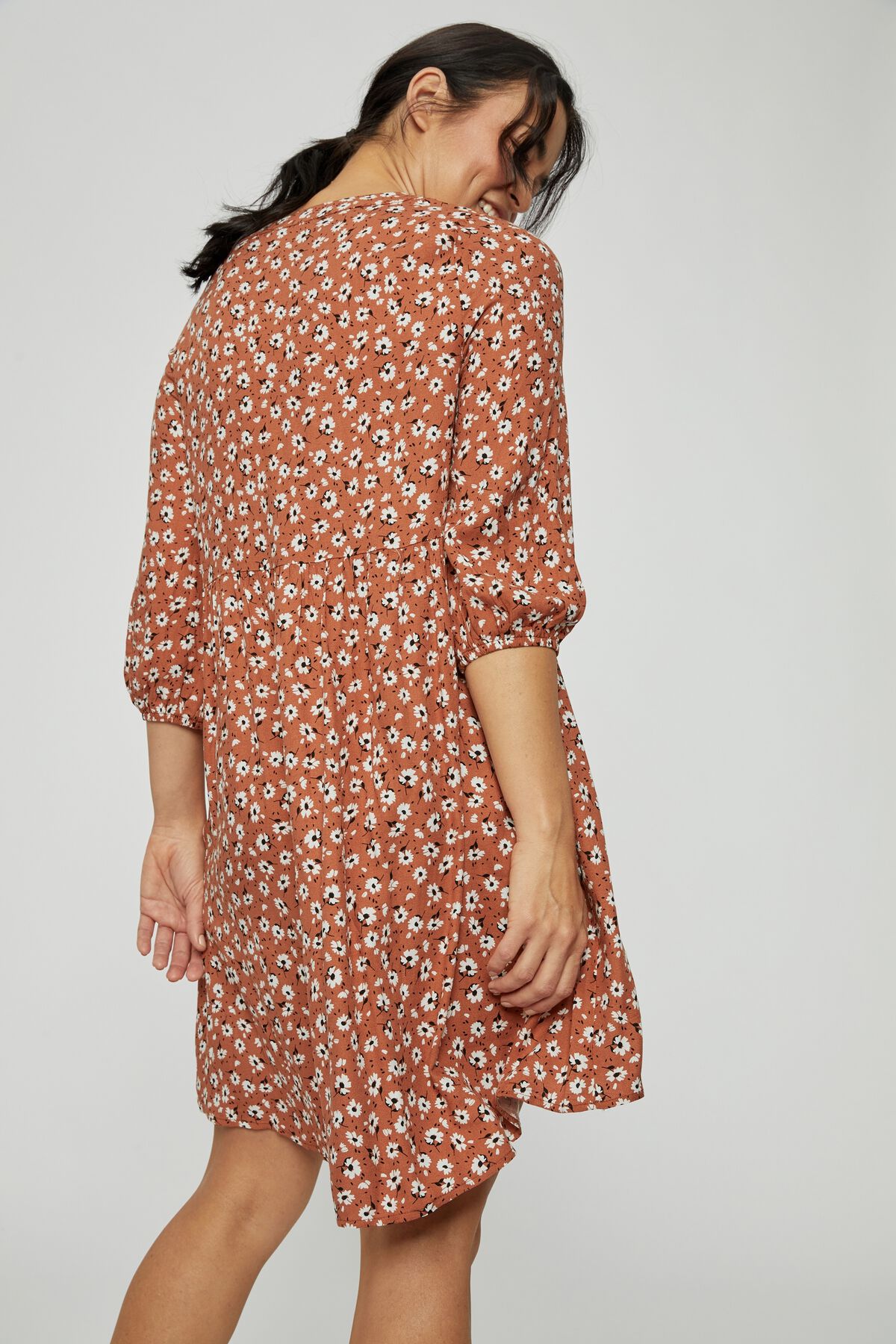 Floral Babydoll Dress