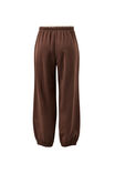 Bowie Barrel Leg Trackpant, BRUNETTE BROWN CONTRAST BUFF BIND - alternate image 3
