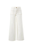 Wide Leg Patch Pocket Jean, FRESH ECRU - alternate image 2