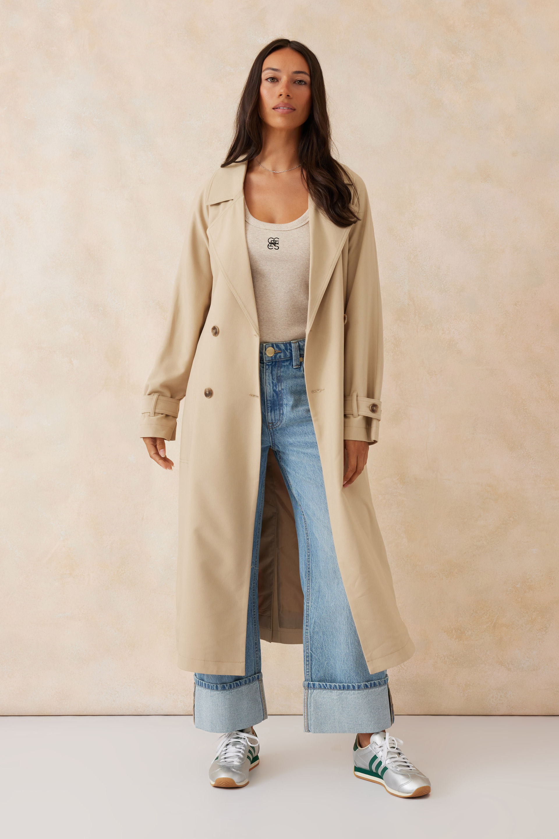 Caesar trench coat outlet