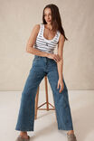 Core Wide Leg Jean, FRESH INDIGO - alternate image 6