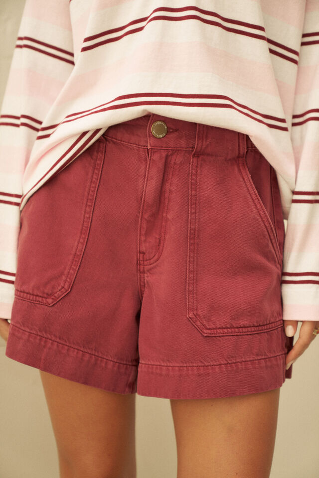 Weekender Short, MULBERRY