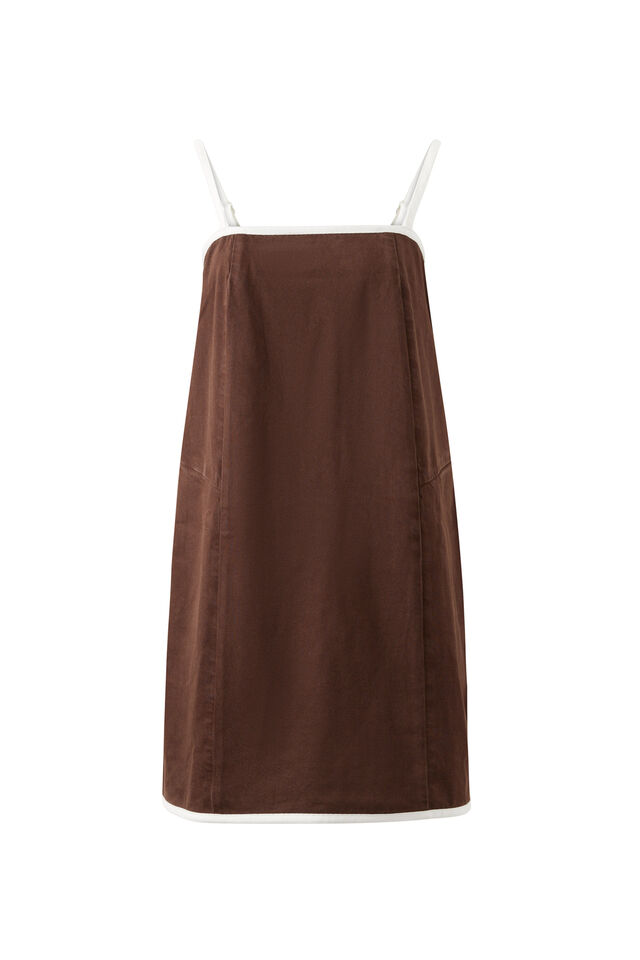 Mon Mini Dress, CHOCOLATE