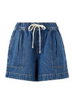 Darcy Relaxed Everyday Short, FRESH INDIGO - example image 2