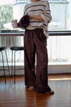 Izzie Pinstitch Pant, CHOCOLATE - example image 4