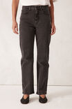 Blake Straight Leg Jean, WASHED BLACK - alternate image 4