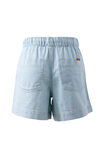 Darcy Relaxed Everyday Short, INDIGO WHITE STRIPE - alternate image 3