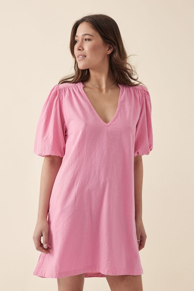 Tunic Dress Eh, SACHET PINK