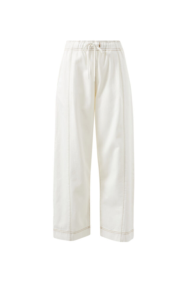 Jessie Barrel Pant, FRESH ECRU