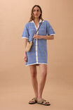 Nala Stripe Knit Mini Dress, SUMMER BLUE STRIPE - alternate image 7