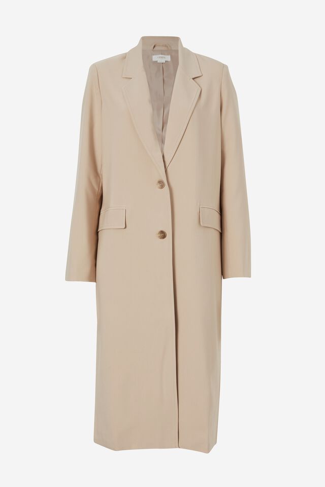 Longline Soft Coat, CAMELETTE