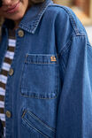 Ziggy Shacket, FRESH INDIGO - alternate image 4