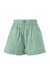 Mila Short, KELLY GREEN WHITE STRIPE - alternate image 2