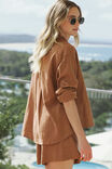 Relaxed Pocket Shirt, BURNT CARAMEL - alternate image 3