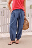 Anika Balloon Pant, TRUE INDIGO - example image 4