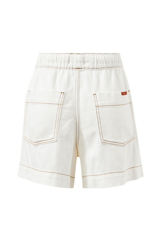 Darcy Relaxed Everyday Short, NEW ECRU