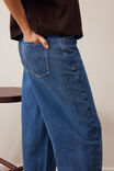 Leah Tapered Barrel Jean, FRESH INDIGO - example image 6