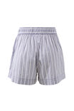 Mila Short, COLLEGE BLUE LADDER STRIPE - alternate image 3