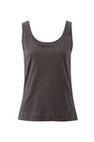 Bloom Slouchy Scoop Tank, PHANTOM - alternate image 2