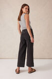 Jude Wide Leg Crop Jean, WASHED BLACK - alternate image 6