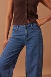 Leah Tapered Barrel Jean, FRESH INDIGO - alternate image 5