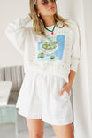 WHITE BRODERIE