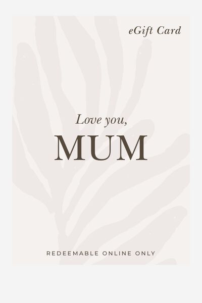 eGift Card, Love You Mum
