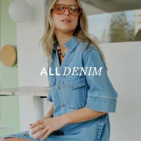 Shop all denim. Click to shop.