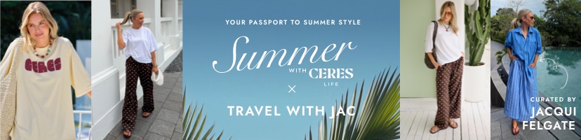 Jac's travel edit. Click to shop.