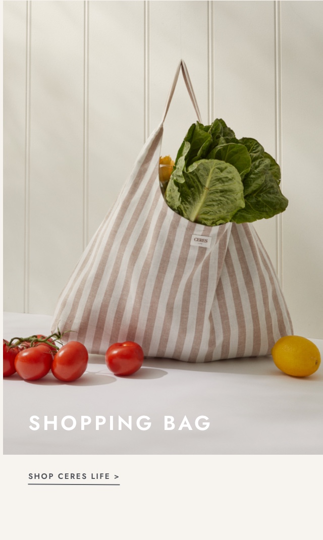 Use your free gift as a shopping tote. Click to shop.