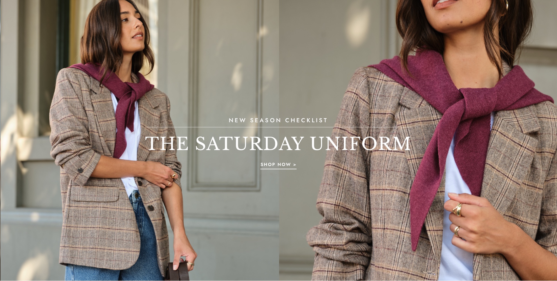 The Saturday Uniform. Click to shop.