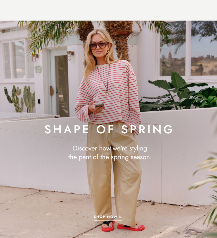 Shape of Spring. Click to shop.