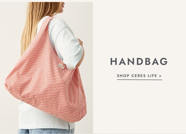 Use your free gift as a handbag. Click to shop.