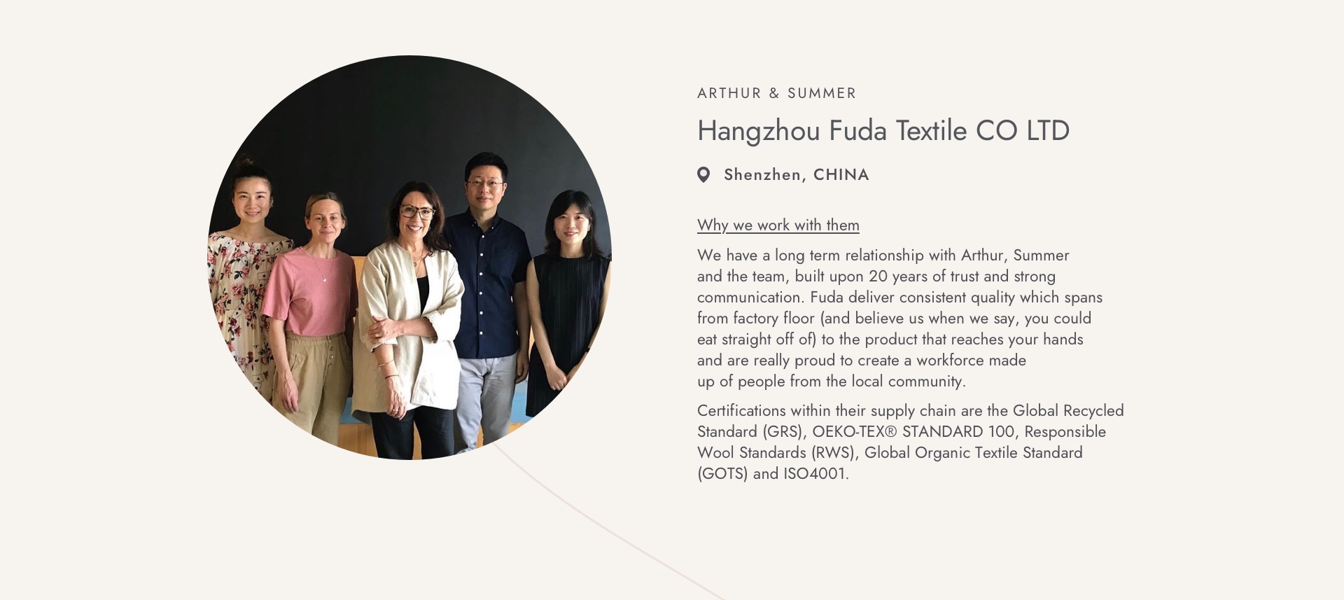 Hangzhou Fuda Textile CO LTD
