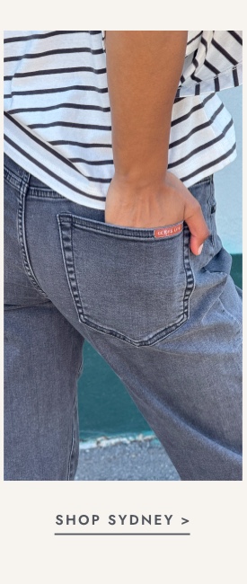 Shop soft leg jeans. Click to shop.