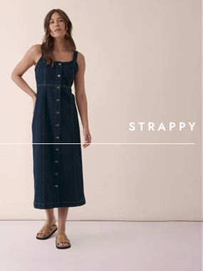 Strappy Dresses. Click to shop.