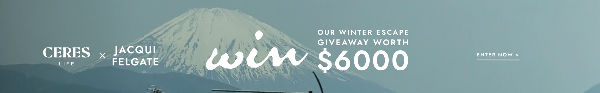 Win your dream holiday. Click to find out more.