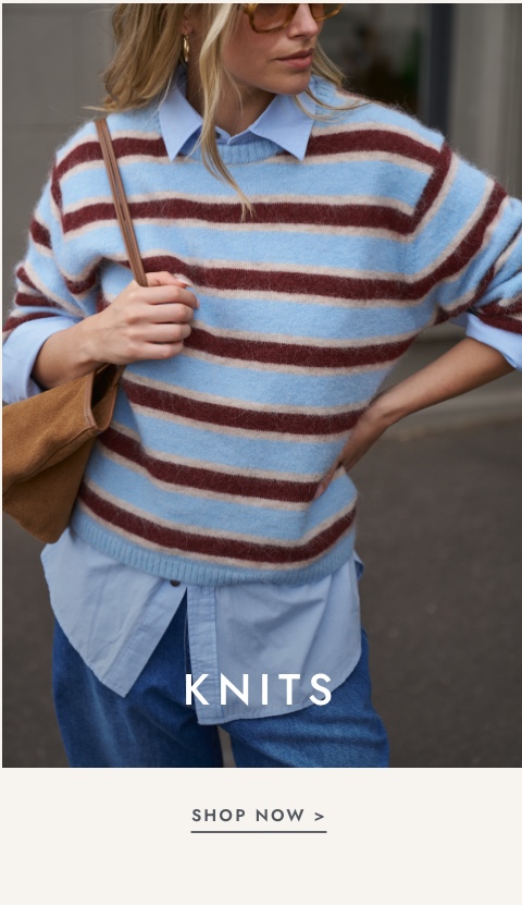 Click to shop knitwear now.