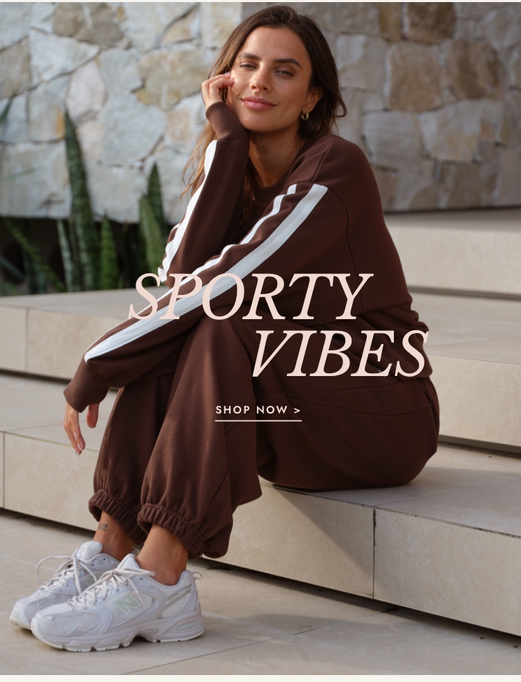 Sporty Vibes. Click to shop