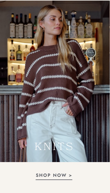 Click to shop knitwear now.