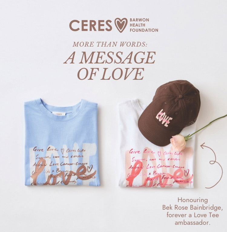 More than words: A message of love.